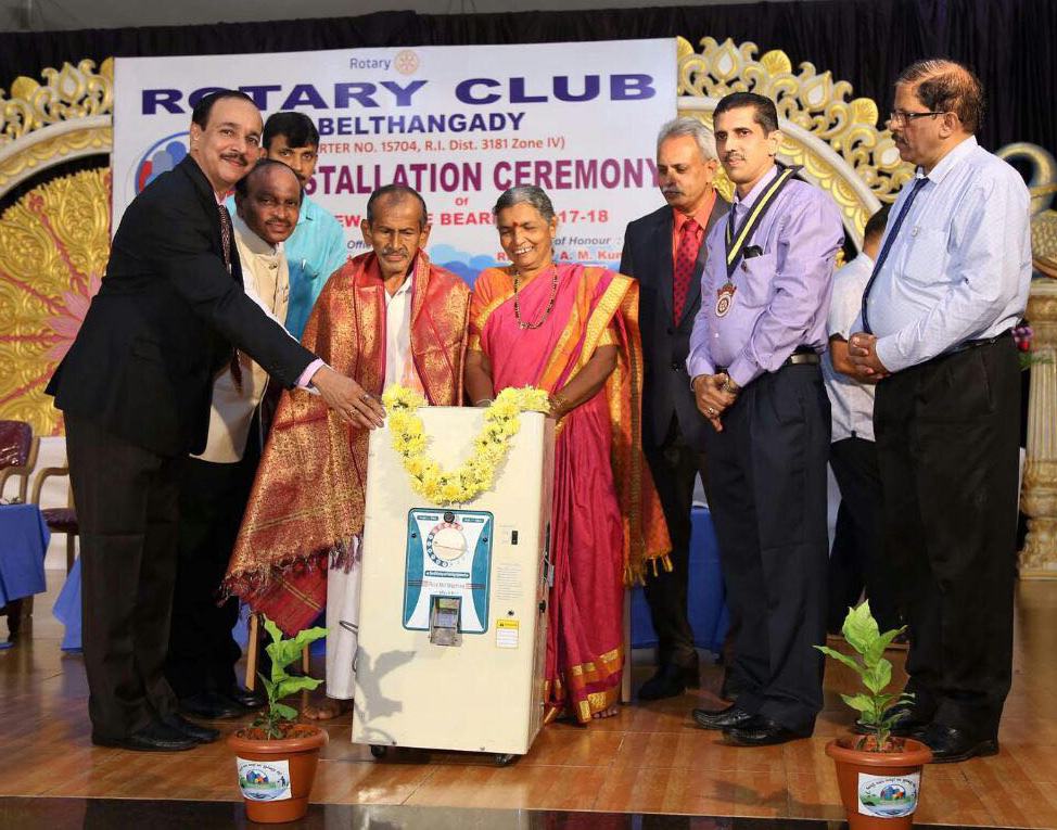 ಬೆಳ್ತಂಗಡಿ ರೋಟರಿ ಕ್ಲಬ್ ಪದಗ್ರಹಣ